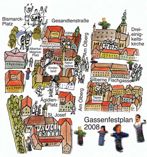 Gassenfestplan 2008