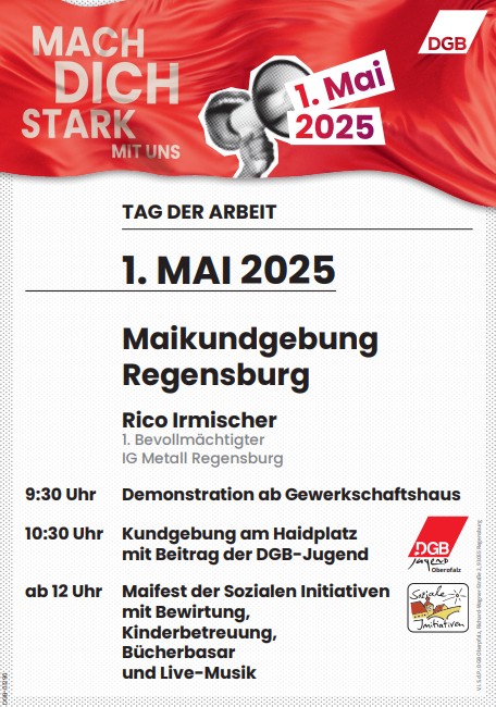 2025 1.Mai DGB Kundgebung